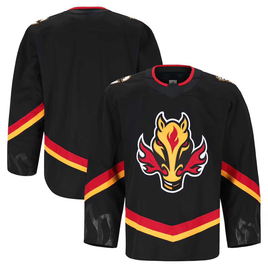 Crovyle C.Flames Black Alternate Authentic Pro Jerseys