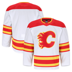 Crovyle C.Flames White Away Authentic Pro Jerseys