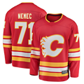 Crovyle C.Flames #71 Simon Nemec Red Home Breakaway Jerseys