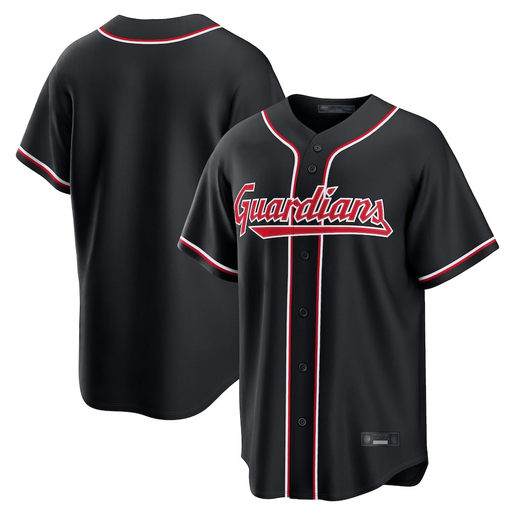 Crovyle C.Guardians Black Fashion Out Home Game Blank Player Stitched Jerseys