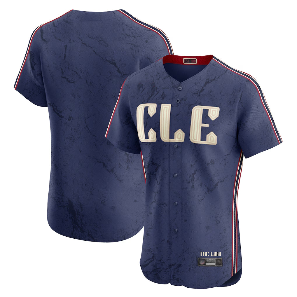 Crovyle C.Guardians Navy City Connect Limited Elite Home Blank Player Stitched Jerseys