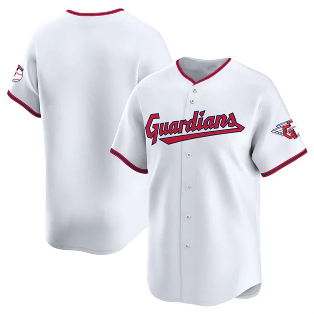 Crovyle C.Guardians White Limited Home Blank Player Stitched Jerseys