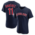 Crovyle C.Guardians #11 Jose Ramirez Player Navy Limited Elite Home Stitched Jerseys