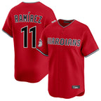 Crovyle C.Guardians #11 Jose Ramirez Player Red Limited Home Stitched Jerseys