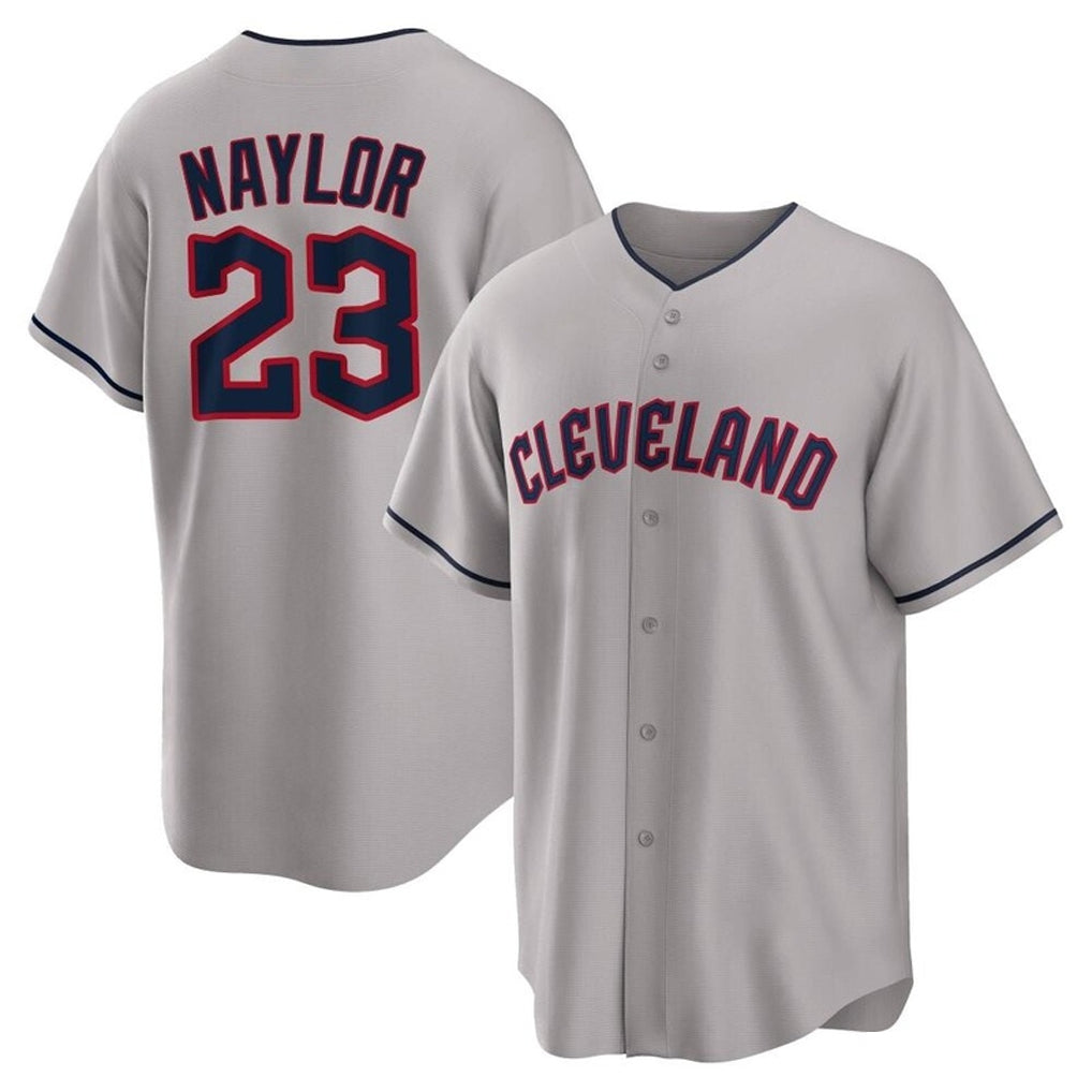 Crovyle C.Guardians #23 Bo Naylor Player Gray Game Home Stitched Jerseys