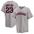 Crovyle C.Guardians #23 Bo Naylor Player Gray Game Home Stitched Jerseys