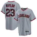 Crovyle C.Guardians #23 Bo Naylor Player Gray Home Game Stitched Jerseys