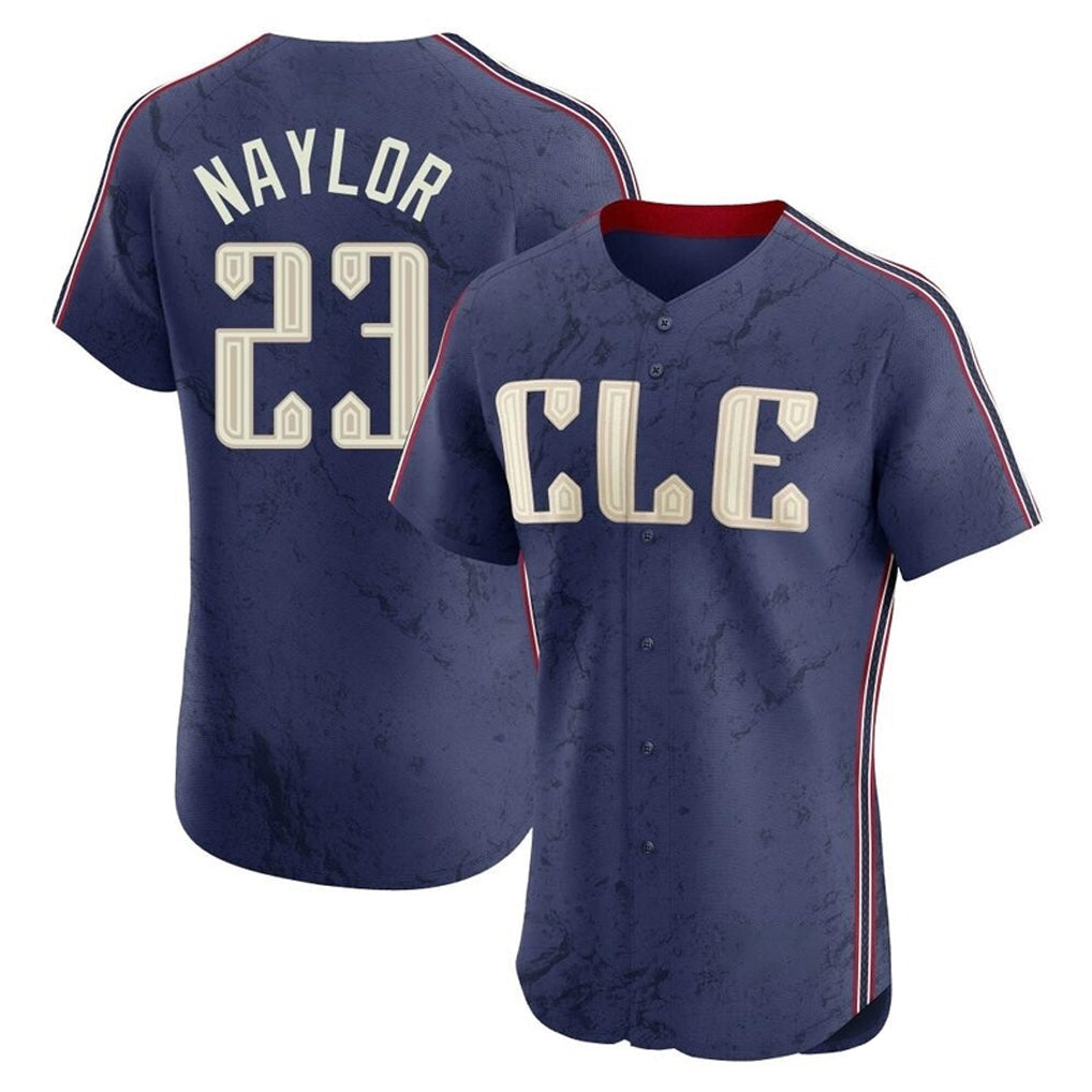 Crovyle C.Guardians #23 Bo Naylor Player Navy City Connect Limited Elite Home Stitched Jerseys