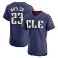 Crovyle C.Guardians #23 Bo Naylor Player Navy City Connect Limited Elite Home Stitched Jerseys