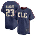 Crovyle C.Guardians #23 Bo Naylor Player Navy City Connect Limited Home Stitched Jerseys