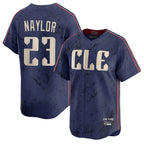 Crovyle C.Guardians #23 Bo Naylor Player Navy City Connect Limited Home Stitched Jerseys