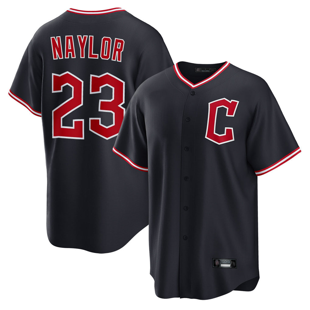 Crovyle C.Guardians #23 Bo Naylor Player Navy Home Game Stitched Jerseys