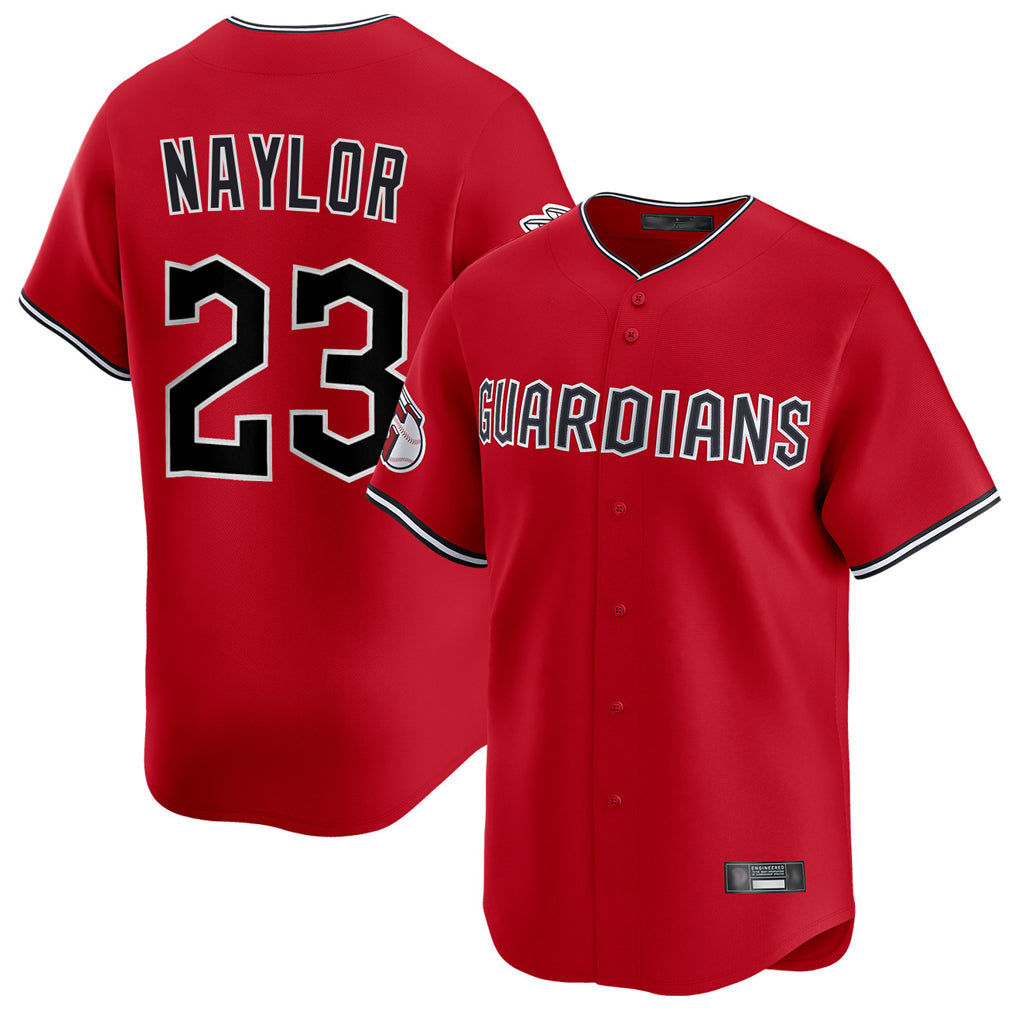 Crovyle C.Guardians #23 Bo Naylor Player Red Limited Home Stitched Jerseys
