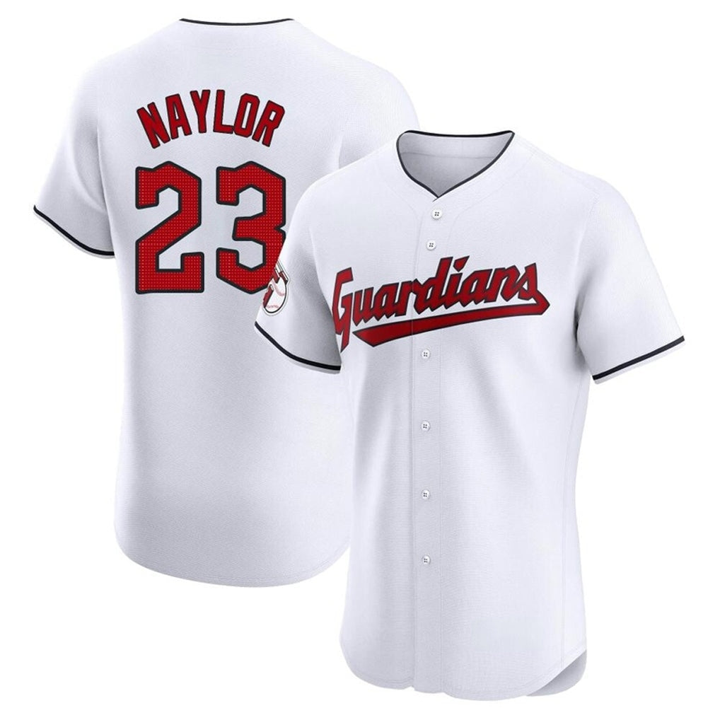 Crovyle C.Guardians #23 Bo Naylor Player White Limited Elite Home Stitched Jerseys