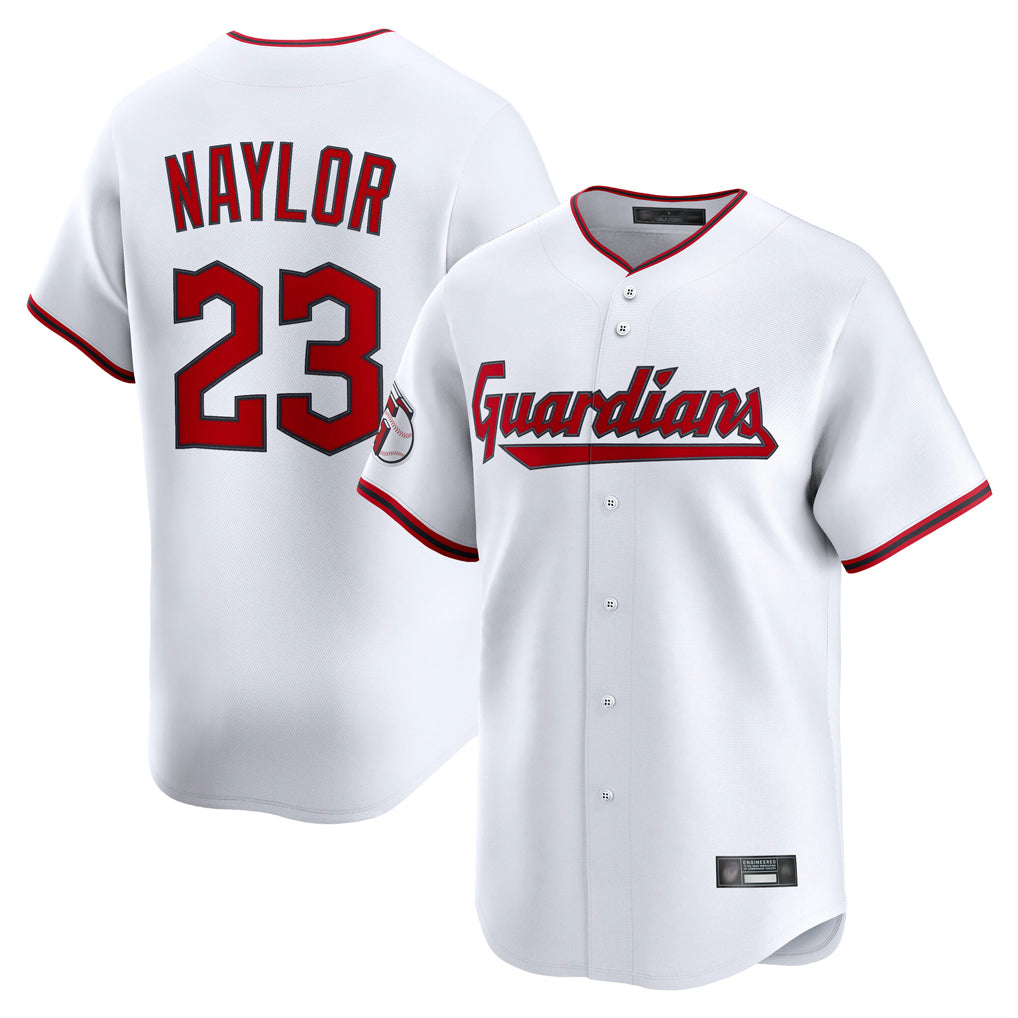 Crovyle C.Guardians #23 Bo Naylor Player White Limited Home Game Stitched Jerseys