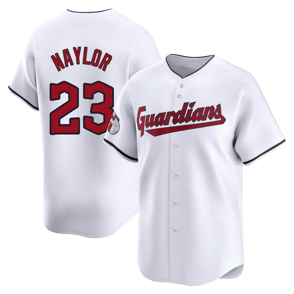 Crovyle C.Guardians #23 Bo Naylor Player White Limited Home Stitched Jerseys