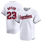 Crovyle C.Guardians #23 Bo Naylor Player White Limited Home Stitched Jerseys