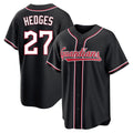 Crovyle C.Guardians #27 Austin Hedges Player Black Fashion Out Home Game Stitched Jerseys