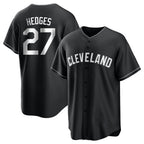 Crovyle C.Guardians #27 Austin Hedges Player Black Home Game Stitched Jerseys