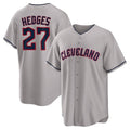 Crovyle C.Guardians #27 Austin Hedges Player Gray Game Home Stitched Jerseys