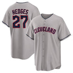 Crovyle C.Guardians #27 Austin Hedges Player Gray Game Home Stitched Jerseys