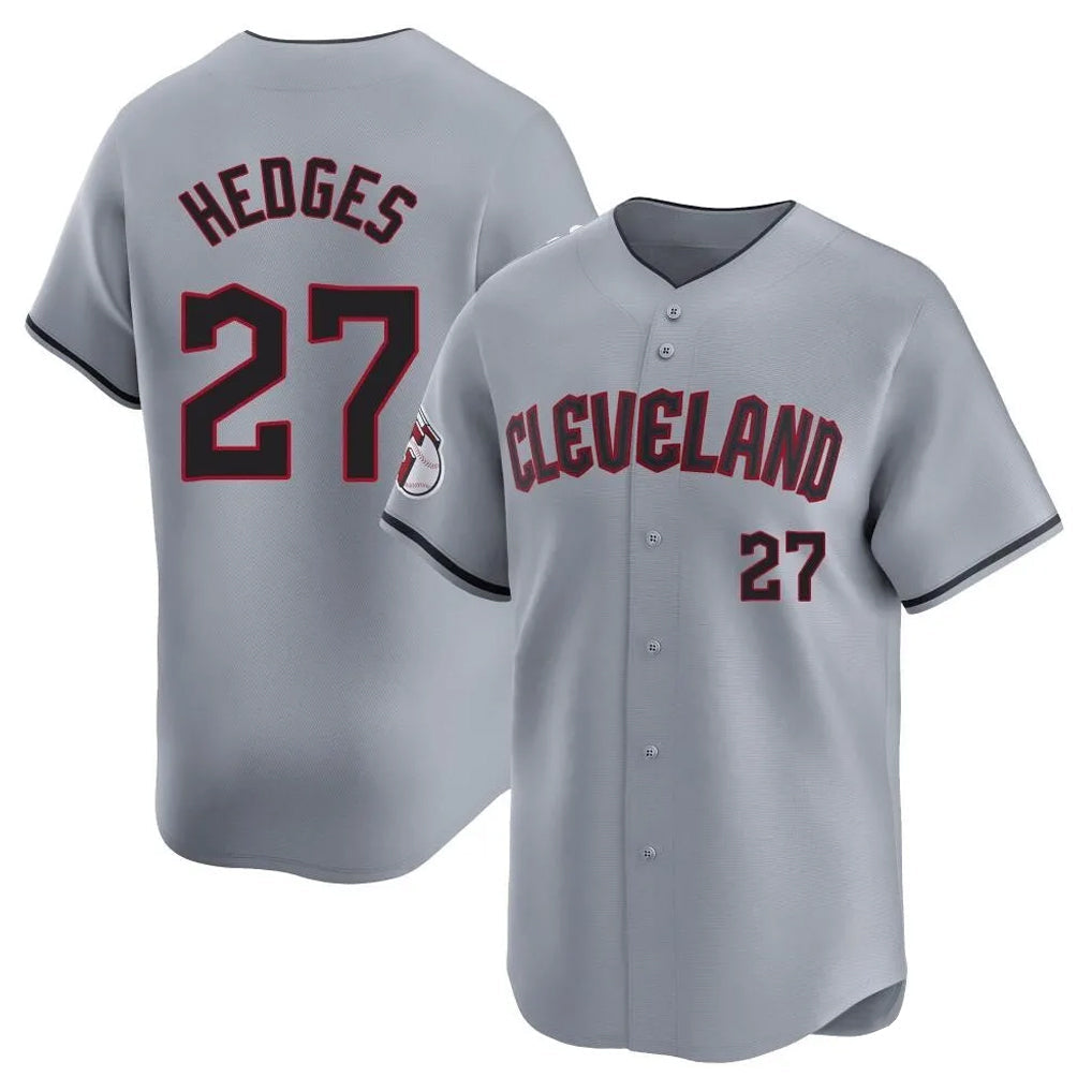 Crovyle C.Guardians #27 Austin Hedges Player Gray Road Limited Home Stitched Jerseys