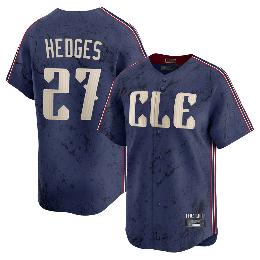 Crovyle C.Guardians #27 Austin Hedges Player Navy City Connect Limited Home Stitched Jerseys