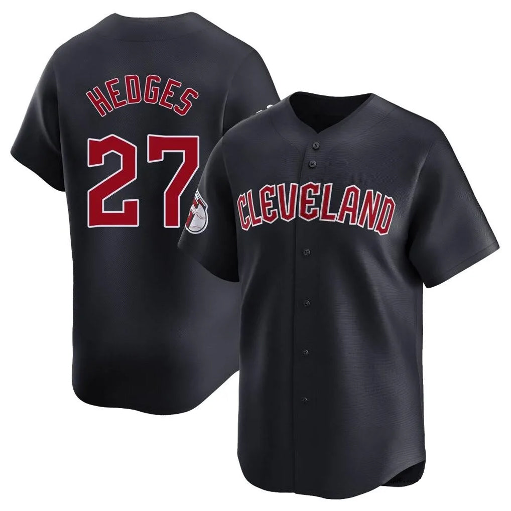 Crovyle C.Guardians #27 Austin Hedges Player Navy Limited Home Game Stitched Jerseys
