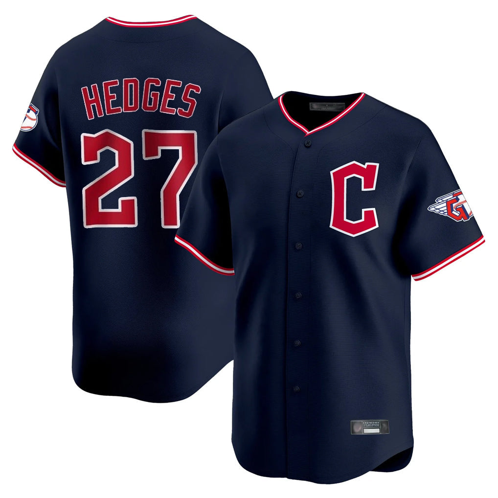 Crovyle C.Guardians #27 Austin Hedges Player Navy Limited Home Stitched Jerseys