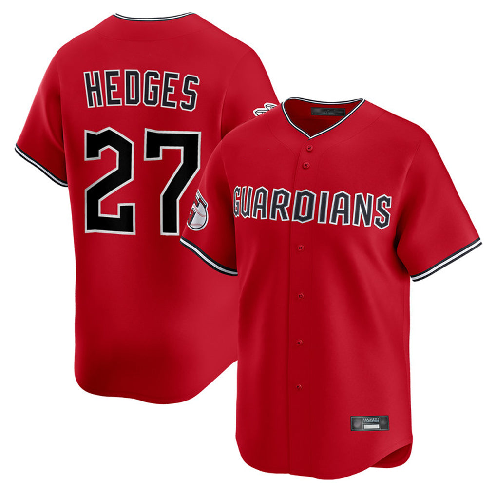 Crovyle C.Guardians #27 Austin Hedges Player Red Limited Home Stitched Jerseys