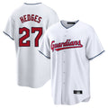 Crovyle C.Guardians #27 Austin Hedges Player White Home Game Stitched Jerseys