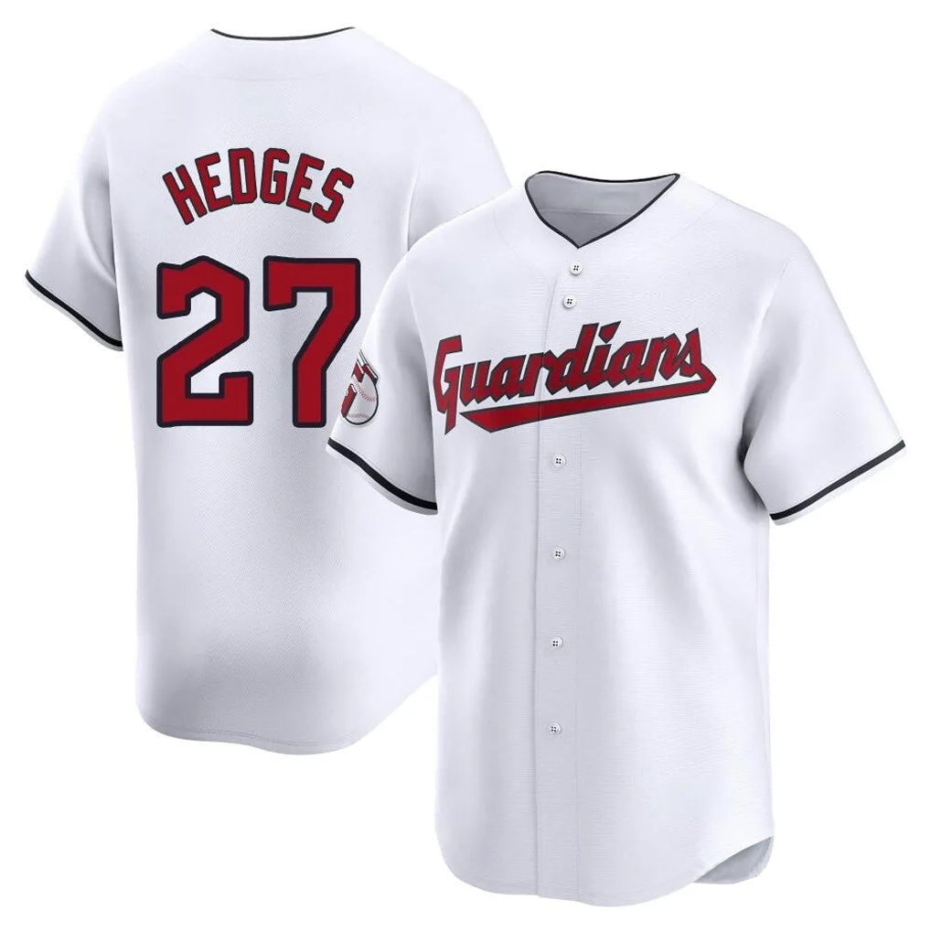 Crovyle C.Guardians #27 Austin Hedges Player White Limited Home Stitched Jerseys