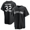 Crovyle C.Guardians #32 Gavin Williams Player Black Home Game Stitched Jerseys