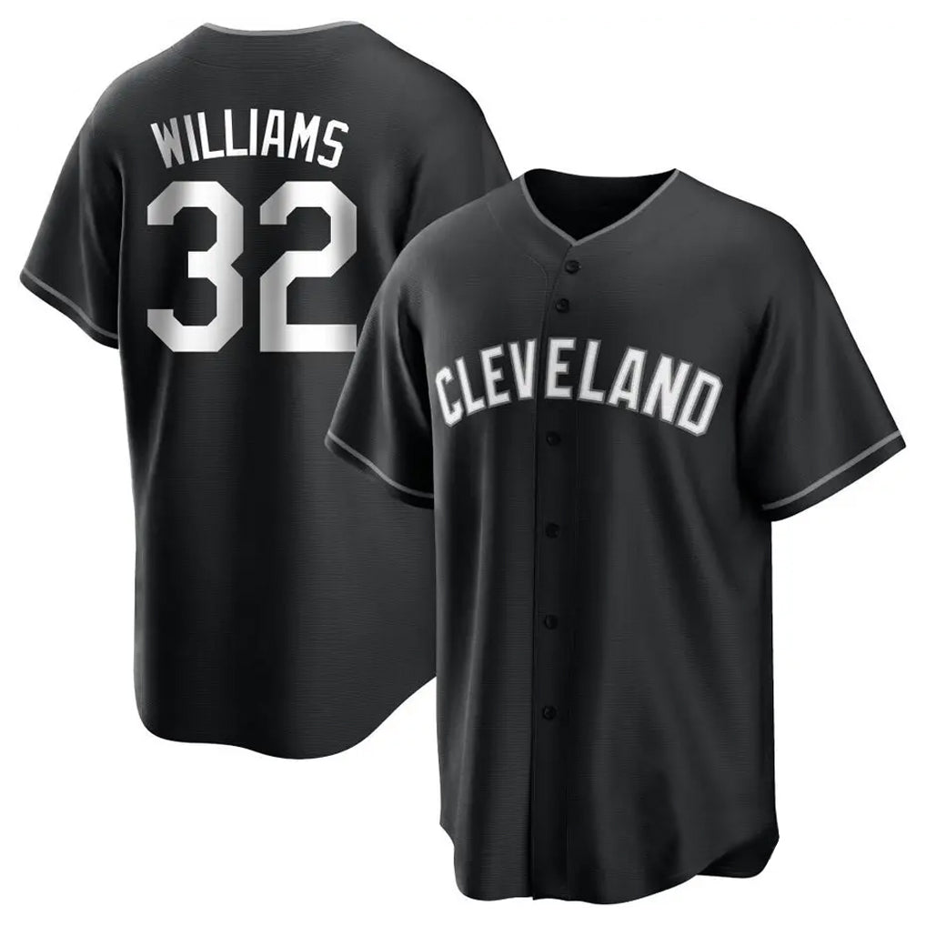 Crovyle C.Guardians #32 Gavin Williams Player Black Home Game Stitched Jerseys