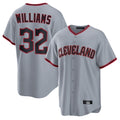 Crovyle C.Guardians #32 Gavin Williams Player Gray Home Game Stitched Jerseys