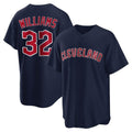 Crovyle C.Guardians #32 Gavin Williams Player Navy Game Home Stitched Jerseys