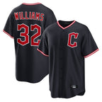 Crovyle C.Guardians #32 Gavin Williams Player Navy Home Game Stitched Jerseys