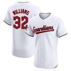 Crovyle C.Guardians #32 Gavin Williams Player White Limited Elite Home Stitched Jerseys