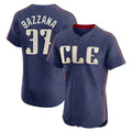 Crovyle C.Guardians #37 Travis Bazzana Player Navy City Connect Limited Elite Home Stitched Jerseys