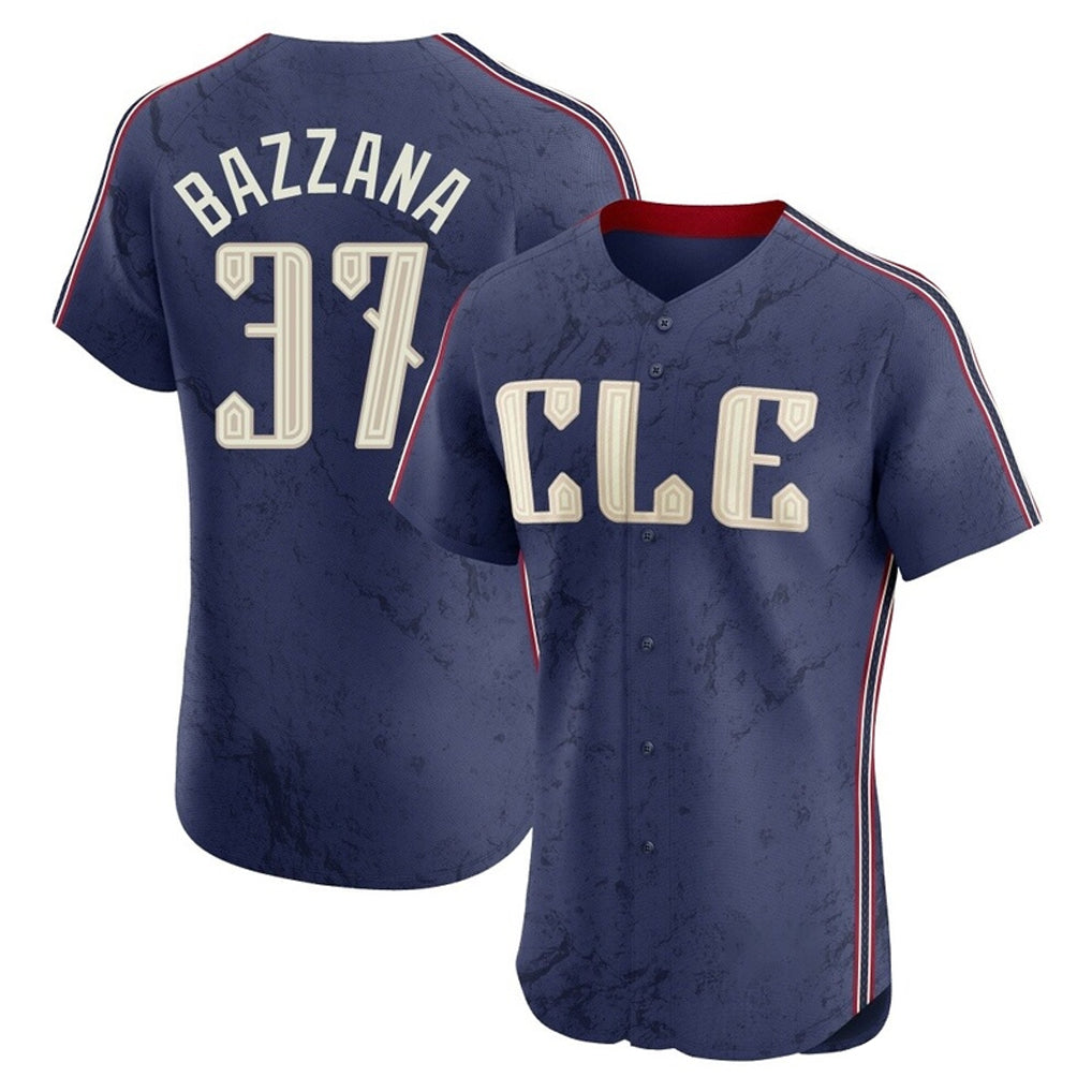 Crovyle C.Guardians #37 Travis Bazzana Player Navy City Connect Limited Elite Home Stitched Jerseys
