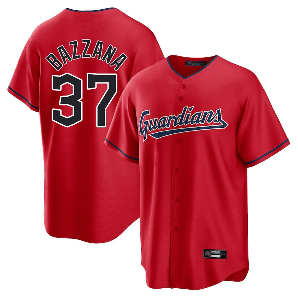 Crovyle C.Guardians #37 Travis Bazzana Player Red Home Game Stitched Jerseys