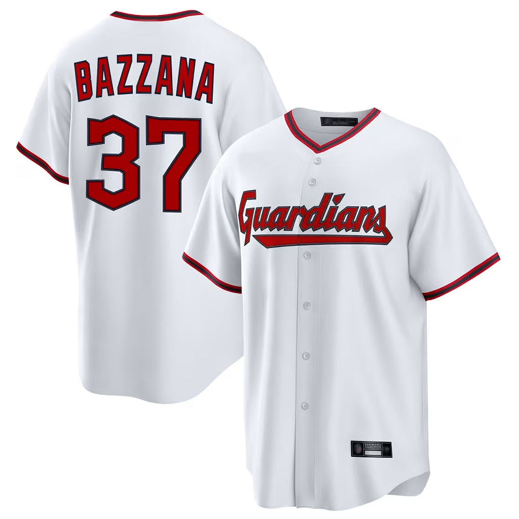 Crovyle C.Guardians #37 Travis Bazzana Player White Game Home Stitched Jerseys