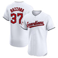 Crovyle C.Guardians #37 Travis Bazzana Player White Limited Elite Home Stitched Jerseys