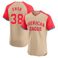 Crovyle C.Guardians #38 Steven Kwan Player Cream American League All-Star Limited Elite Home Stitched Jerseys