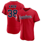 Crovyle C.Guardians #38 Steven Kwan Player Red Limited Elite Home Stitched Jerseys