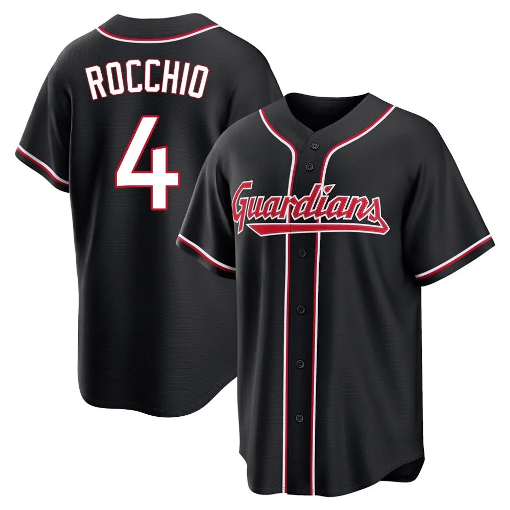 Crovyle C.Guardians #4 Brayan Rocchio Player Black Fashion Out Home Game Stitched Jerseys