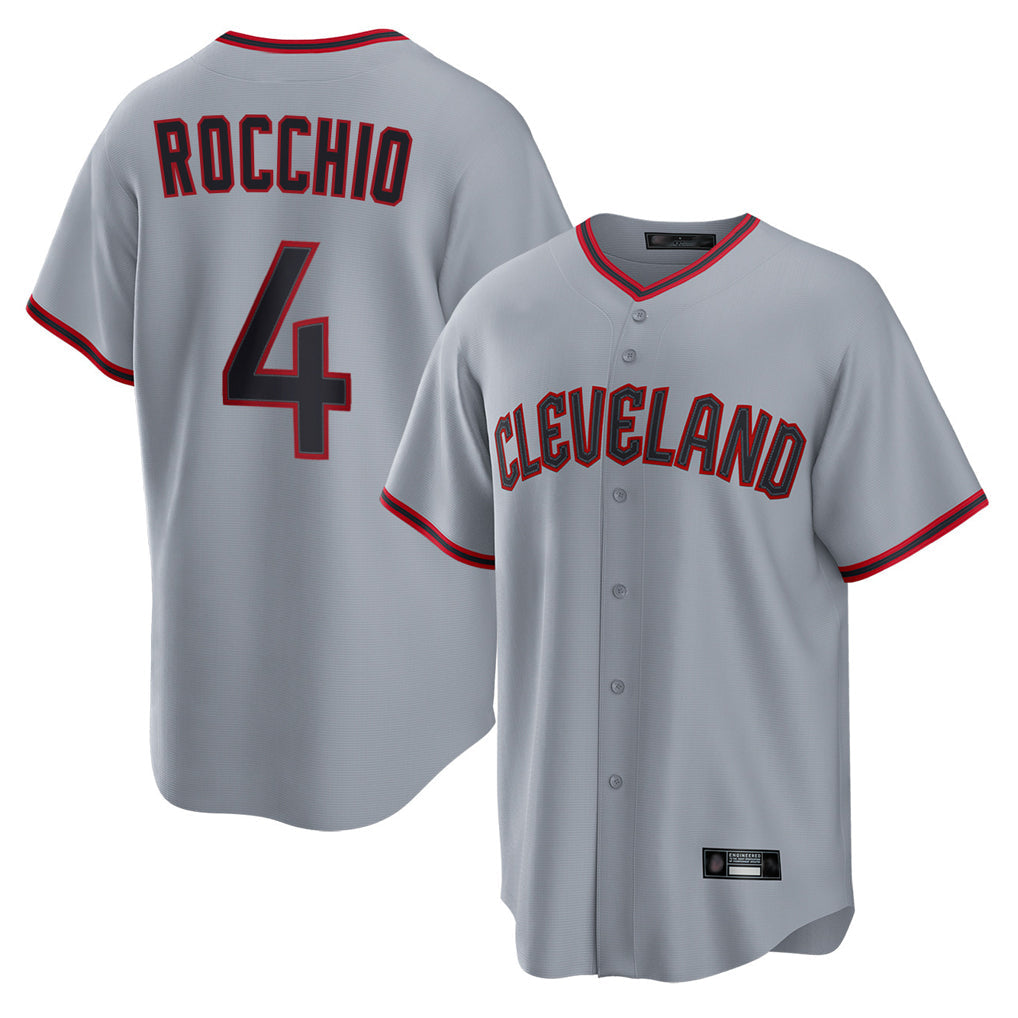 Crovyle C.Guardians #4 Brayan Rocchio Player Gray Home Game Stitched Jerseys
