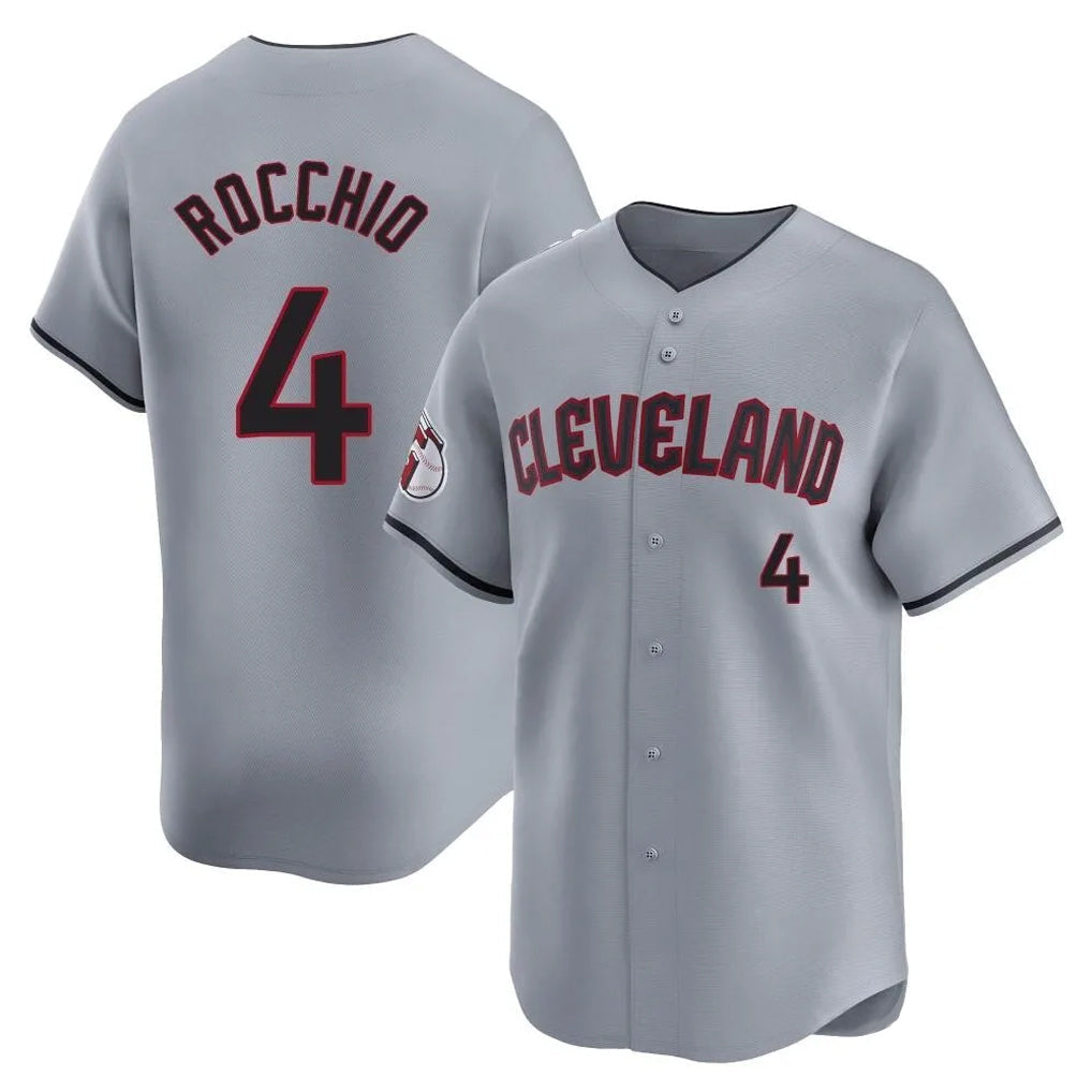 Crovyle C.Guardians #4 Brayan Rocchio Player Gray Road Limited Home Stitched Jerseys