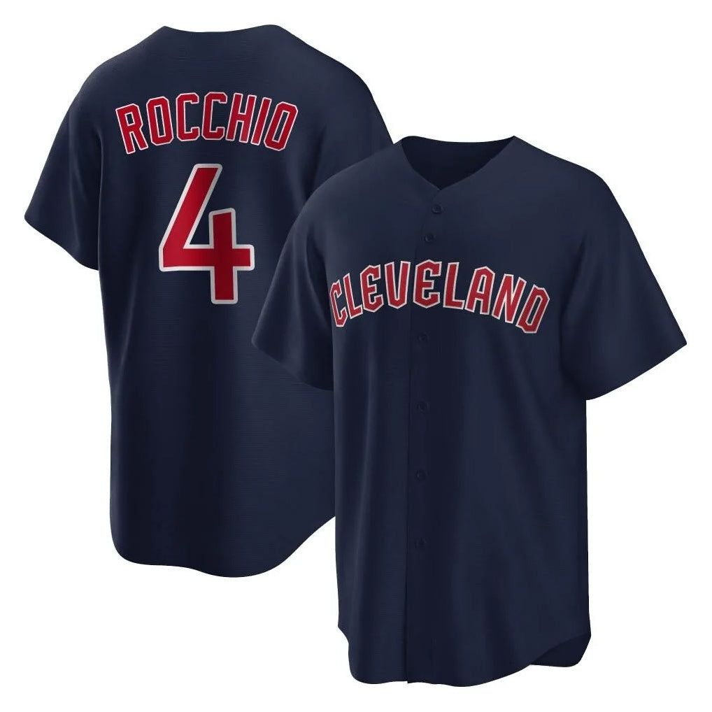 Crovyle C.Guardians #4 Brayan Rocchio Player Navy Game Home Stitched Jerseys