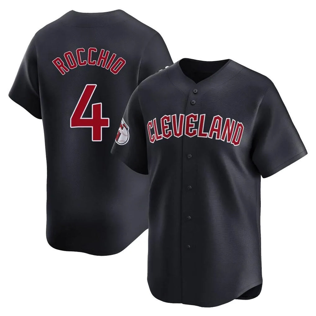 Crovyle C.Guardians #4 Brayan Rocchio Player Navy Limited Home Game Stitched Jerseys